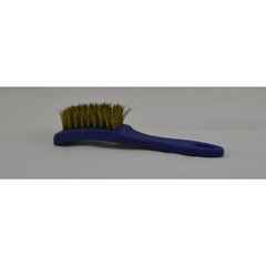 SMALL WIRE BRUSH WITH PLASTIC HANDLE