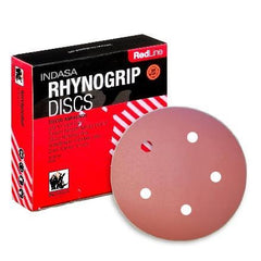 INDASA RHYNOGRIP REDLINE DISCS 6"/150MM  GRIT 80 -2000